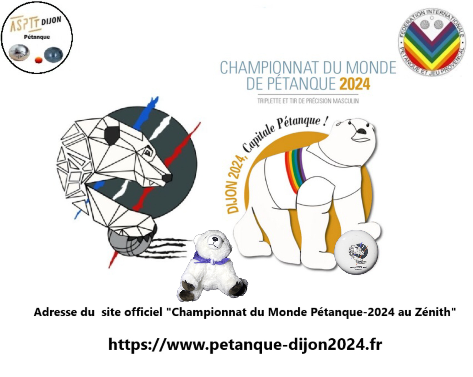 Championnats du Monde de Pétanque DIJON 2024