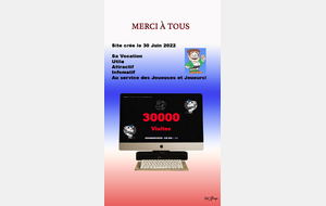 30000ème visite sur notre site !