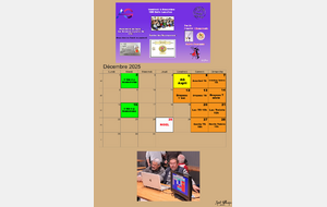 Affiche_Calendrier du mois de Décembre