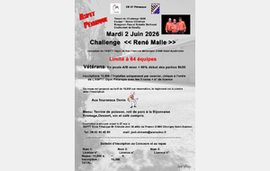 Challenge René Malle le Mardi 2 Juin