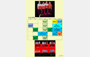 Affiche du Mois d'Avril par Alain