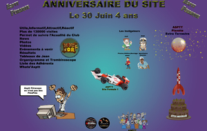 Anniversaire du site, 4 ans !