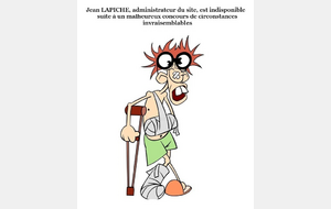 Mise en veille temporaire du site
