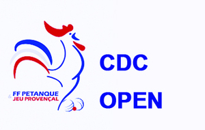 CDC Open et Féminin , J1 J2 J3 des 10 et 11 Juin