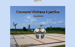 Doublette Vétérans 4 parties, Fontaine 