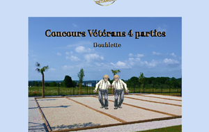 Doublette Vétérans 4 parties, Longvic