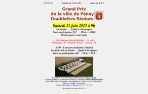 Gd Prix Fenay, Doublettes DSM et DSF, le 21 Juin