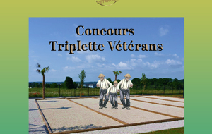 Triplette Vétérans Marsannay 13/6 10H