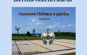 Concours Doublette Vét , 4 parties, Genlis