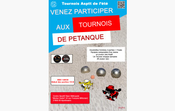 Les Tournois Asptt de l'Eté !