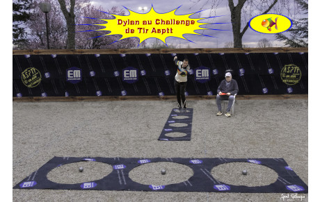 DYLAN ROCHER AU &quot;CHALLENGE DE TIR ASPTT &quot; !