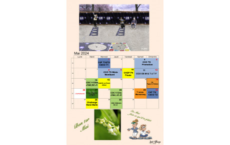Affiche du Mois de Mai par Alain