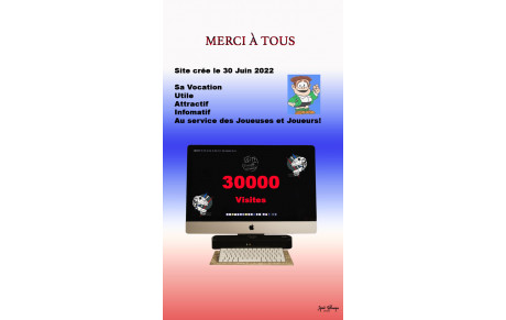 30000ème visite sur notre site !