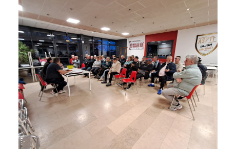 Réunion à l'Asptt et tirage CHDP