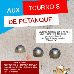 Tournoi Asptt de l'Eté