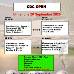 CDC Open J2 & J3 _ Report Canicule