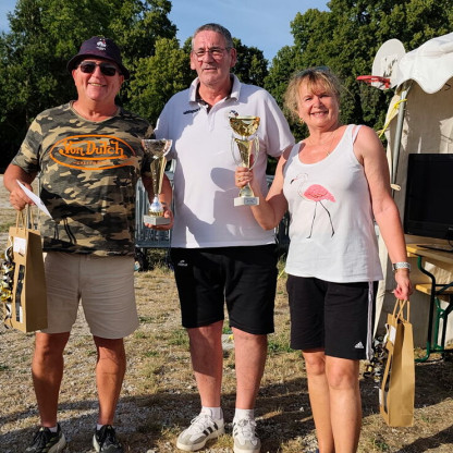 Concours Triplette Vétérans 4 parties Is sur Tille 7 Juillet